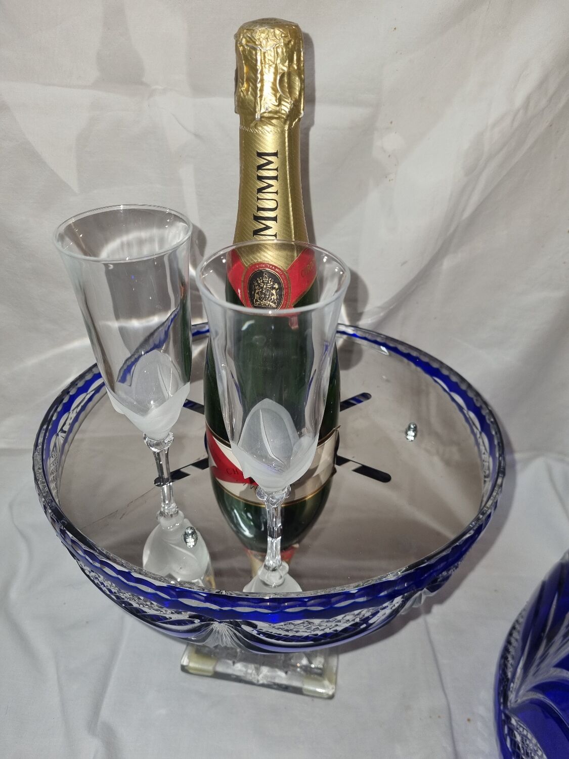 Champagne cellar crystal of Lorraine