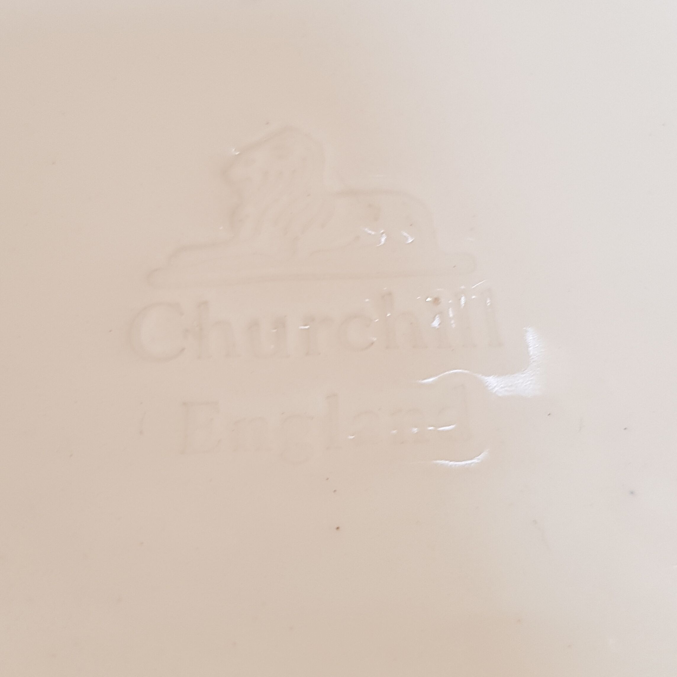 5 Churchill dessert plates