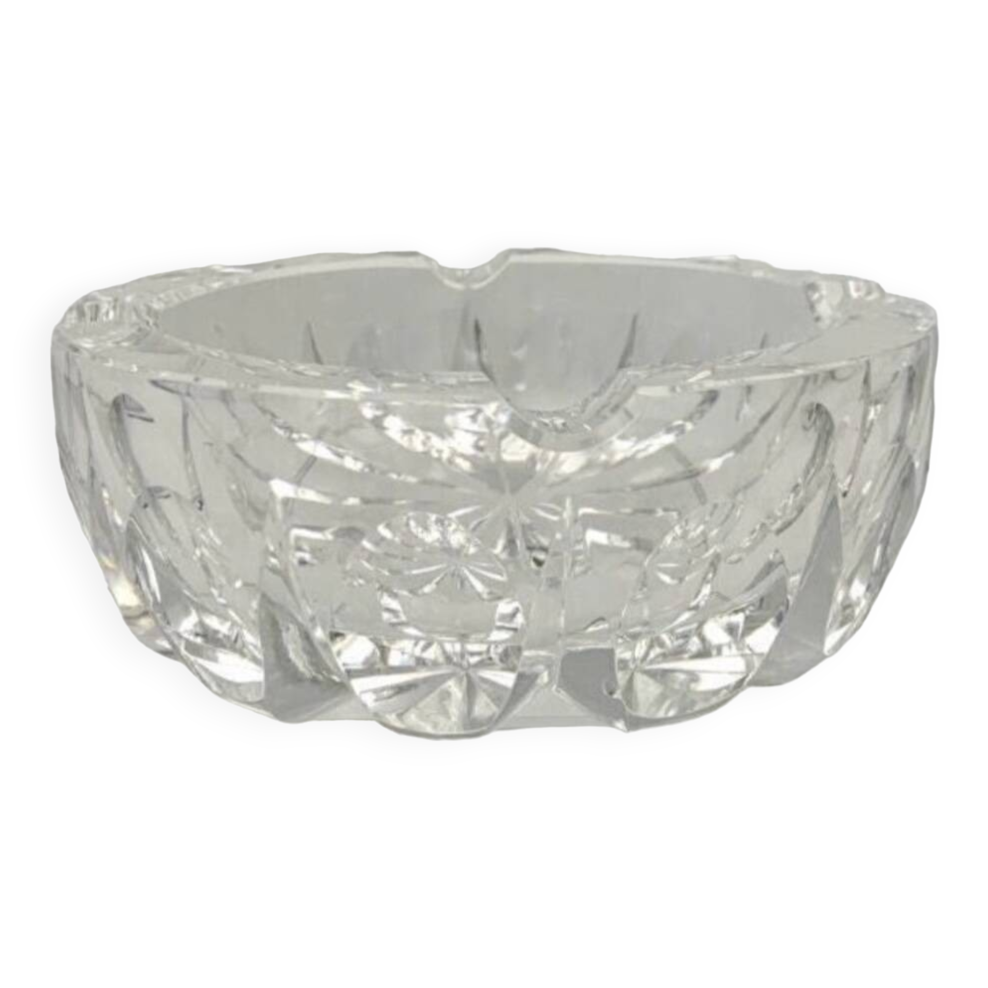 Vintage Saint Louis crystal ashtray, Ambassador model