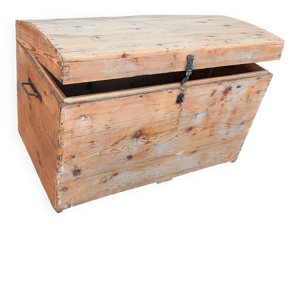 malle en sapin  debut