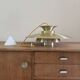 Vintage Danish gold pendant - Louis Poulsen Style - Danish design pendant