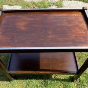 Serving trolley, rolling table, stamped ElloRolls from the 60s/70s