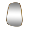 Mirror brass 75x65cm