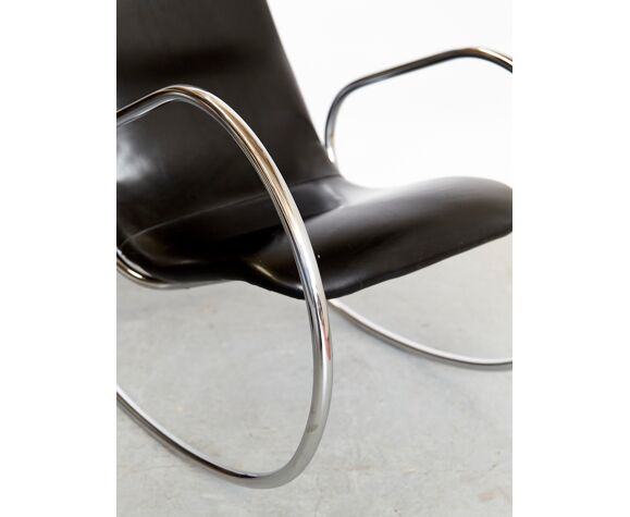 Rocking chair S826 by Ulrich Böhme for Thonet