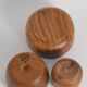 Mid-Century Modern Wood Bowls, Sweden, Set of 3