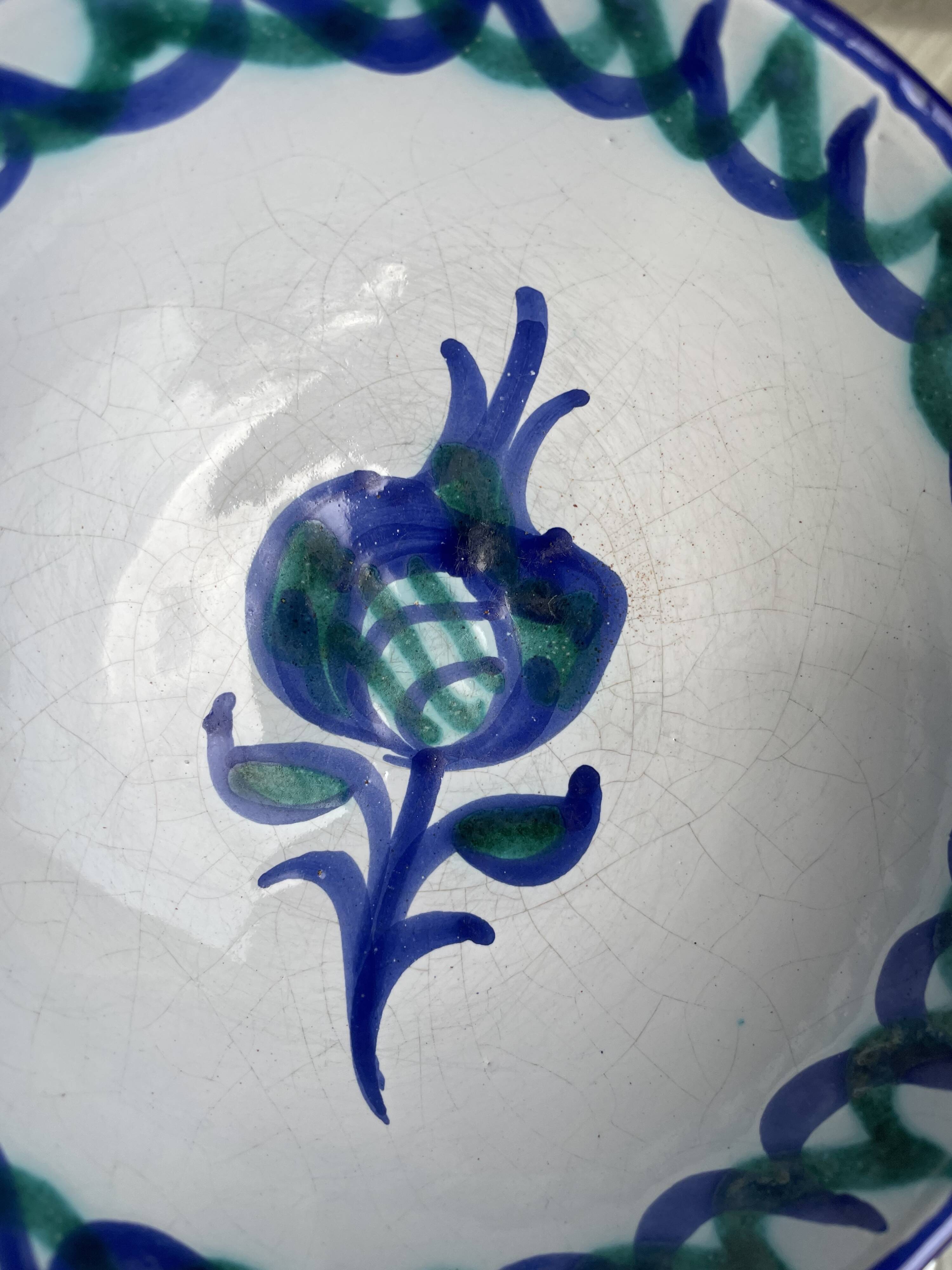 Fajalauza glazed terracotta bowls