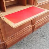 Bibliothèque de notaire vintage