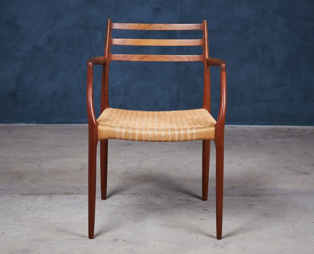 Danish Teak Model 62 Armchair by Niels Otto Møller, 1960s