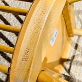 Set of 35 beech chairs with bars brand TON model Ivy