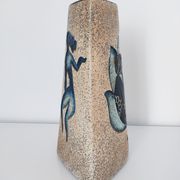 Vase céramique africain décor femme