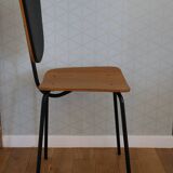 2 chaises sauterelles 1950