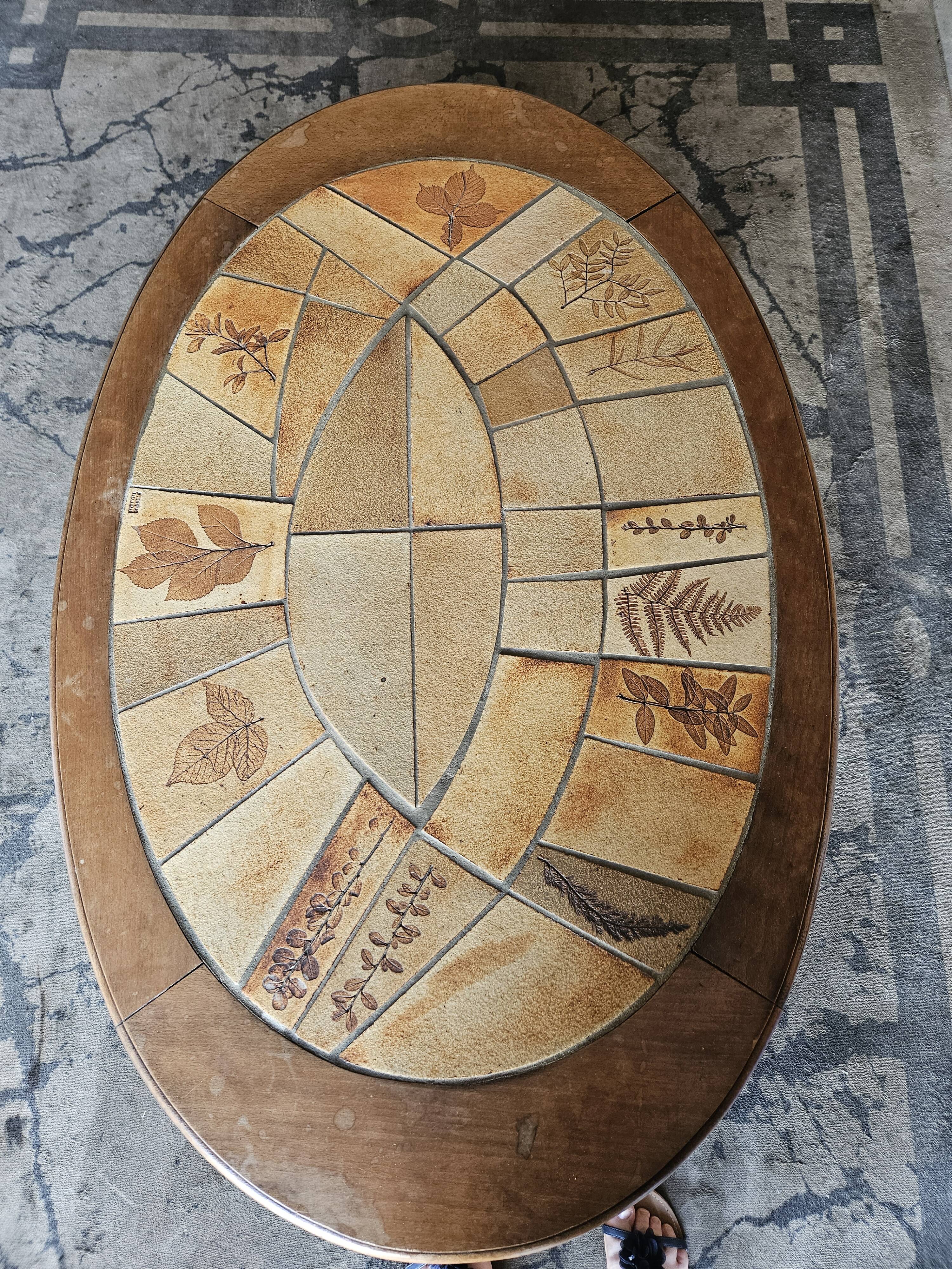 Raymonde Leduc coffee table Vallauris