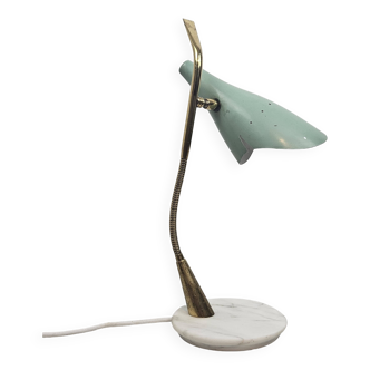 Table Lamp With Marble Foot by Oscar Torlasco, Italy 1955
