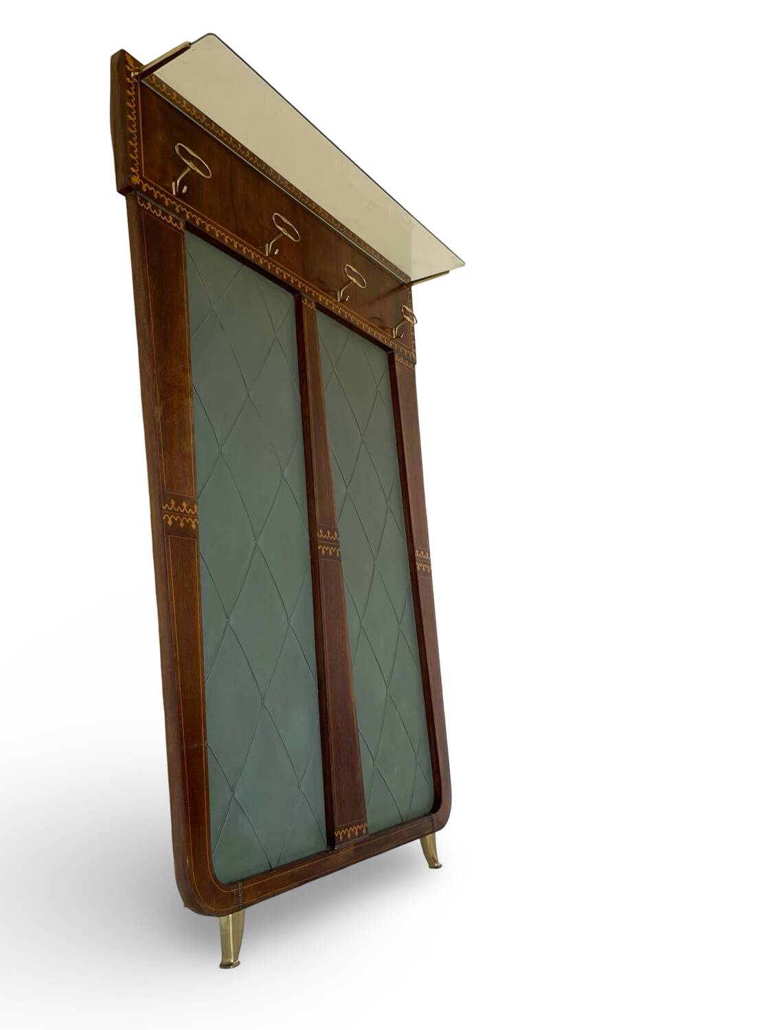 Porte-manteau mural italien des années 60