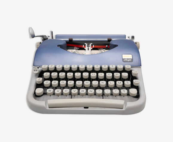 Machine à écrire japy reporter Script vintage révisée ruban neuf