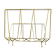 Gold metal magazine holder
