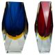 Pair of Sommerso Murano vases by Alessandro Mandruzzato