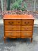 Commode arbalète Louis XV en bois massif du 20ème
