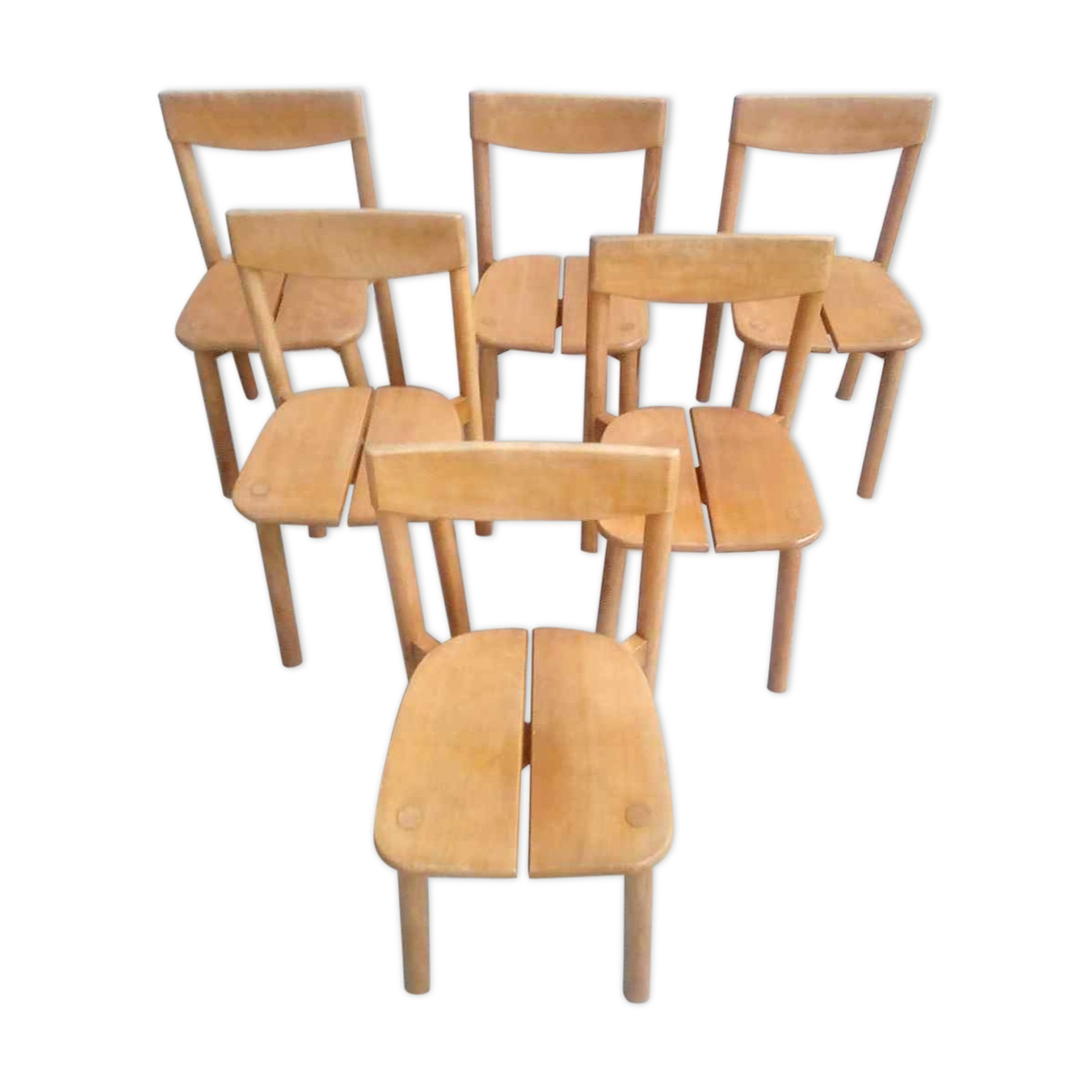 Lot de 6 chaises Gautier Delaye
