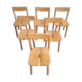 Set of 6 chairs Gautier Delaye