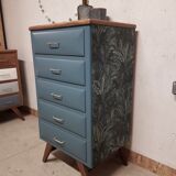 Vintage compass feet chiffonier