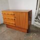 Sideboard, vintage chest of drawers 1970