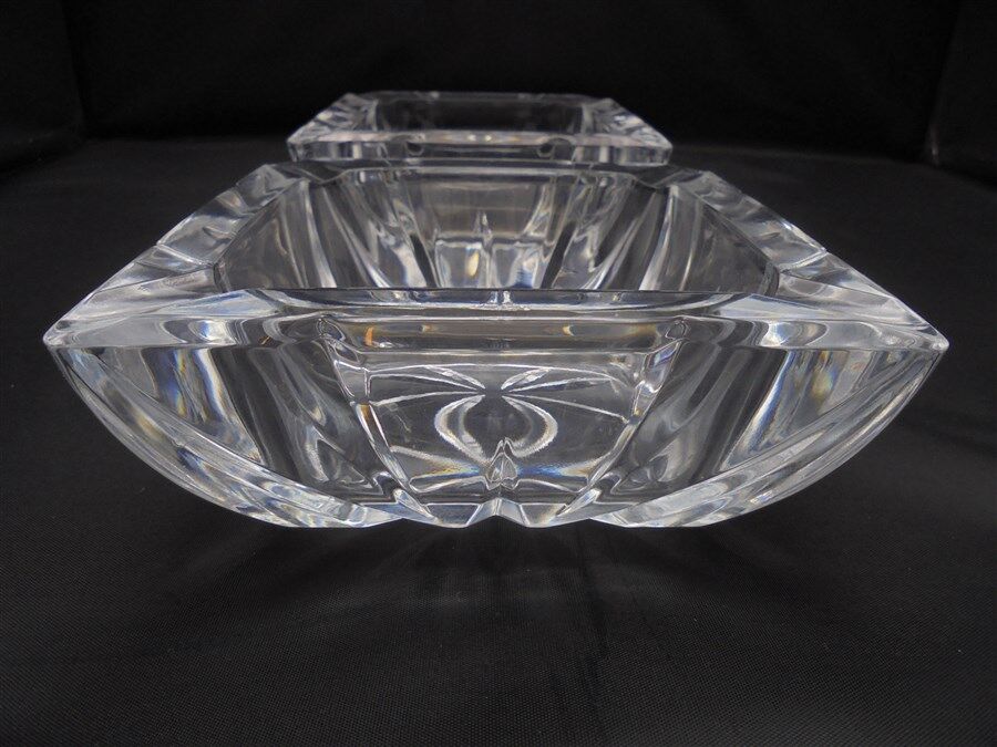 Pair of Crystal ashtrays