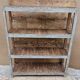 Old rack - workshop shelf in Burmese teak