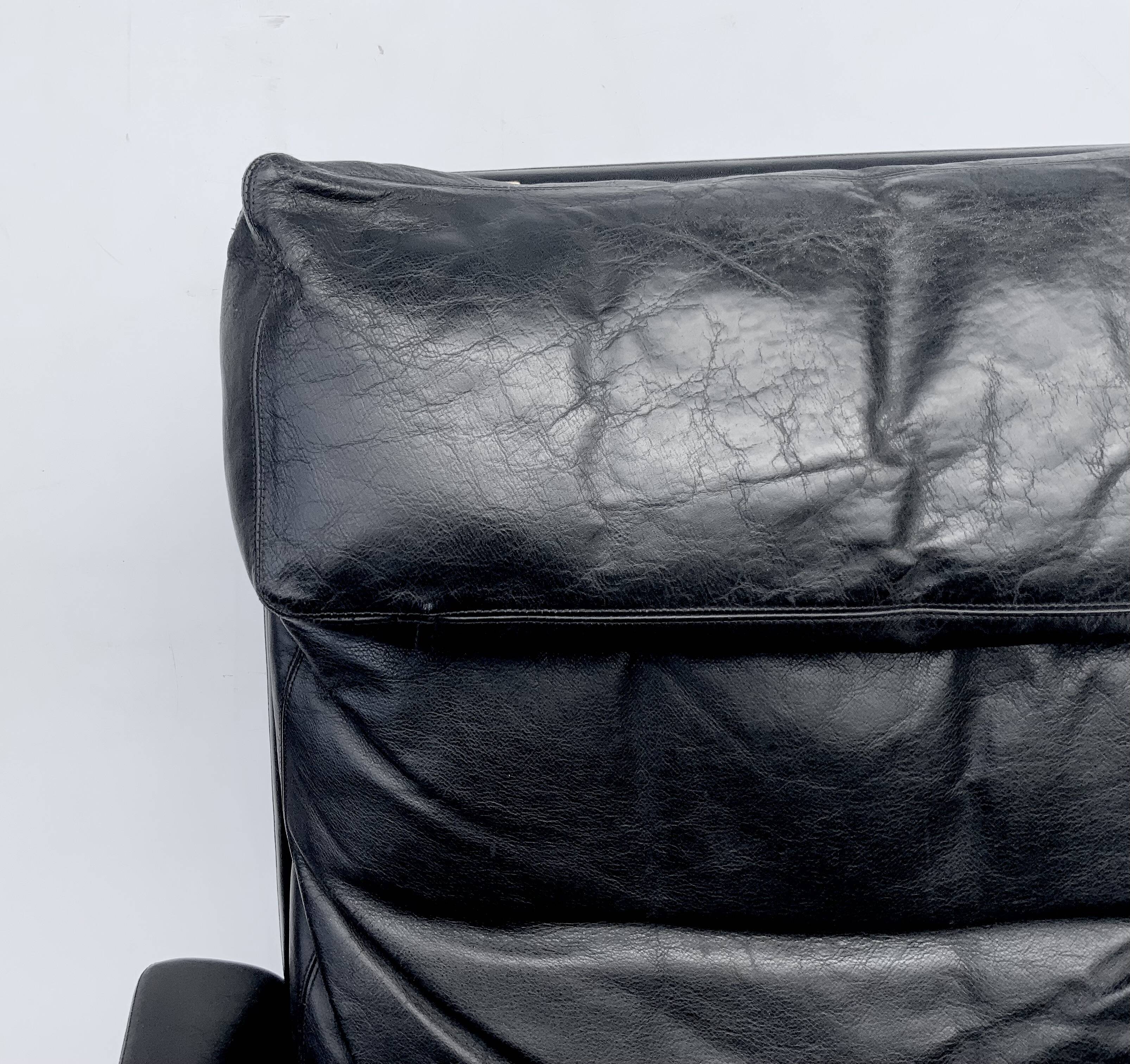 Vintage Retro Danish High Back Armchair Designed by H.Olsen Denmark 1960s