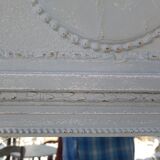 Louis xvi style trumeau painted mirror  163x84cm