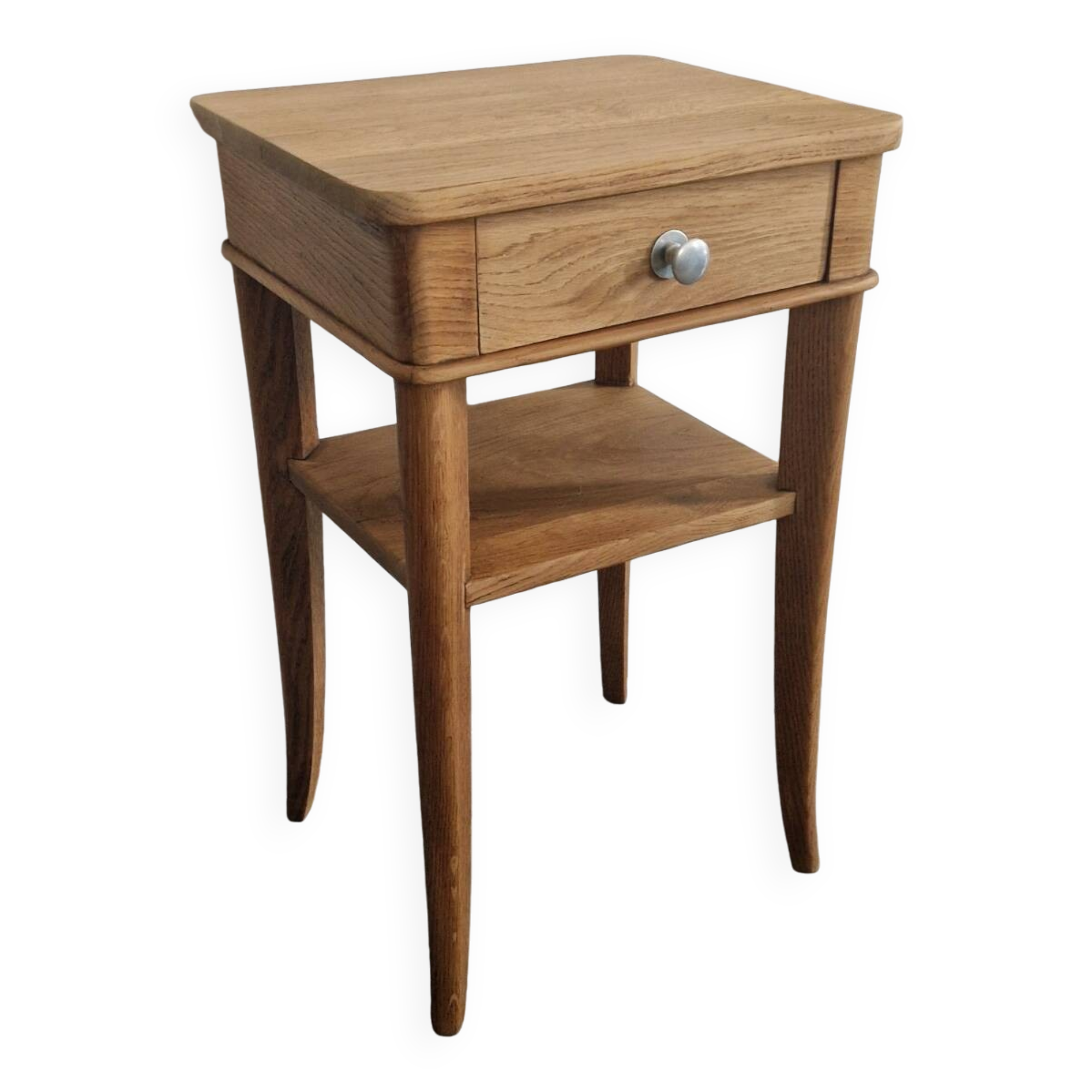 1940s oak side table