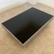 Old glass and chrome coffee table Italian design from the 70s vintage