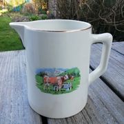 Lot de pichets blancs en porcelaine