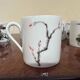 Limoges porcelain tea service – Asian decor "Bird and Peony"