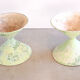 Pair of Eternit planters Diabolo design Anton Bee assisté de Guhl, Eternit