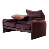 Vico Magistretti Maralunga 2 seater / loveseat for Cassina, Italy, 1980s