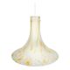 glass pendant by Peill & Putzler, Germany, 1970s