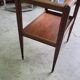 Table d'appoint ou desserte a miroir art deco en marqueterie