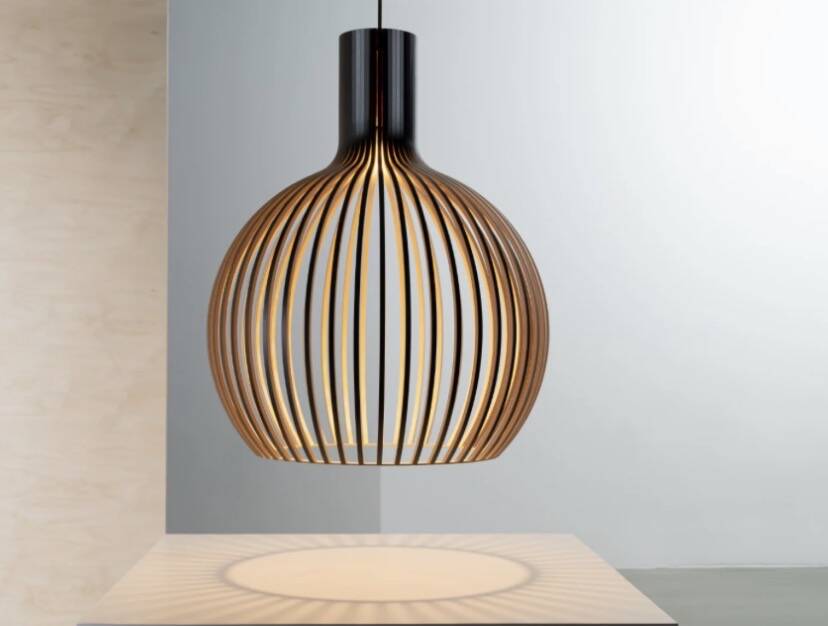 Set of two Octo design lamps