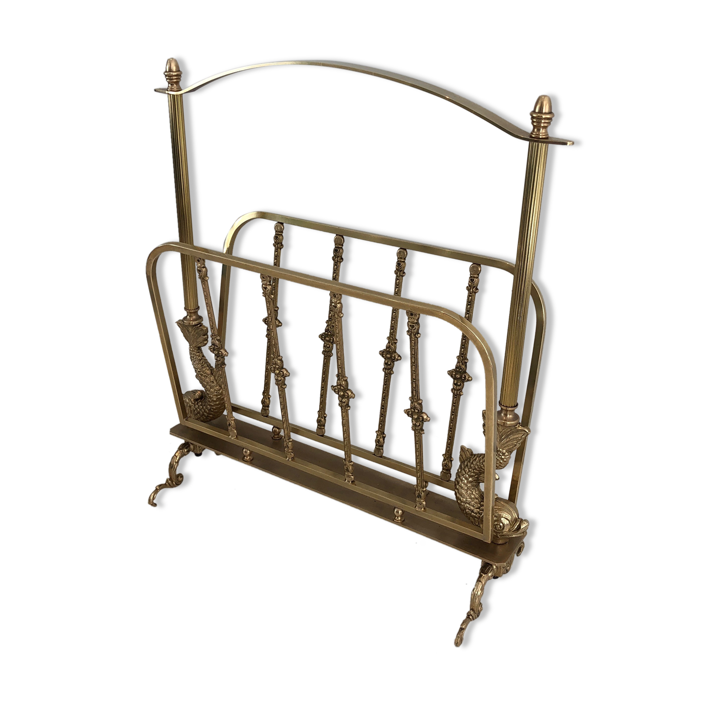 Porte-revues en laiton