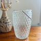 Vintage glass ice bucket