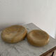 Vintage orange-orange marble ashtray