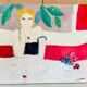 Woman's painting by Robert Delval
