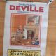 Lithographed poster heating Deville