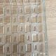 Set of 2 small molded glass presentation dishes