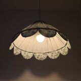 Mika "savannah" conical textile suspension with petal finish