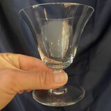 Set of 6 tulip shaped port glasses