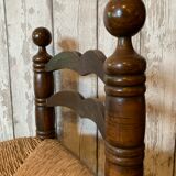 Vintage wooden chair turned, 1950s