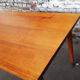 Table à manger vintage avec allonges