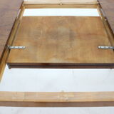 1960s Walnut Extendable Dining Table in Gloss Finish, Czechoslovakia